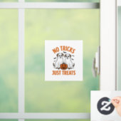 おもしろい幽霊犬のハロウィン お菓子をあげるだけのハロウィン ウィンドウサイン (ホーム)