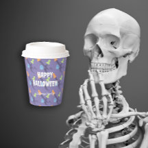 おもしろい幽霊薄紫。カスタマイズ可能なハロウィーン