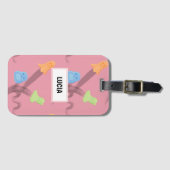 おもしろい幽霊 ラゲッジタグ (正面横)