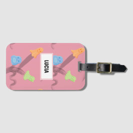 おもしろい幽霊 ラゲッジタグ