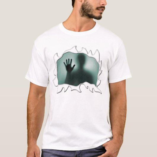 おもしろい幽霊Tシャツ Tシャツ (正面)