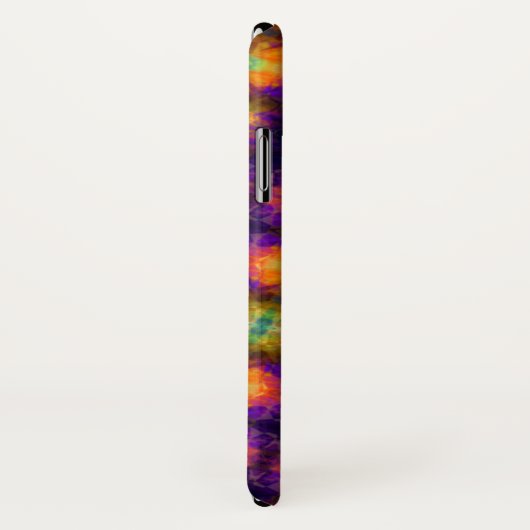 おもしろい幾何パカラフルターン Case-Mate iPhoneケース (裏面/右)