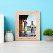 おもしろい幾何学 | ファミリ名と引用文 レーザー彫刻フレーム