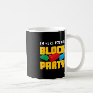 おもしろい建物ブロックパーティープレKメンウィメンズKi コーヒーマグカップ
