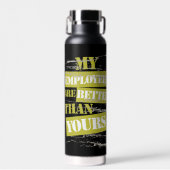 おもしろい建築ボス業者への贈与 ウォーターボトル (正面)