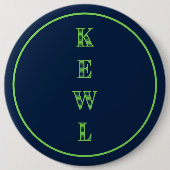 おもしろい式 缶バッジ (正面)