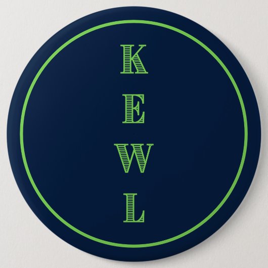 おもしろい式 缶バッジ (正面)