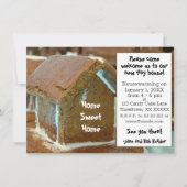 おもしろい引っ越し祝いパーティーニューホーム招待状 招待状 (正面)