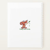 おもしろい引用文かわいい水の色アヒルカスタムの年 プランナー手帳 (裏面)