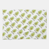 おもしろい引用文ことわざアヴォカトユーモアキャットアボカド キッチンタオル (横)