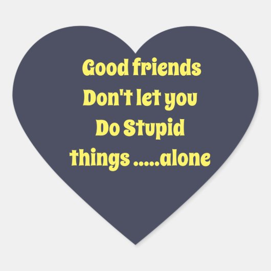 おもしろい引用文の最高の人 ハートシール (正面)