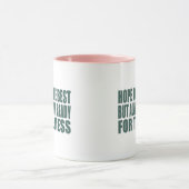 おもしろい引用文の有名な皮肉ことわざ マグカップ (中央)