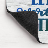 おもしろい引用文オン樺の木 マウスパッド (コーナー)