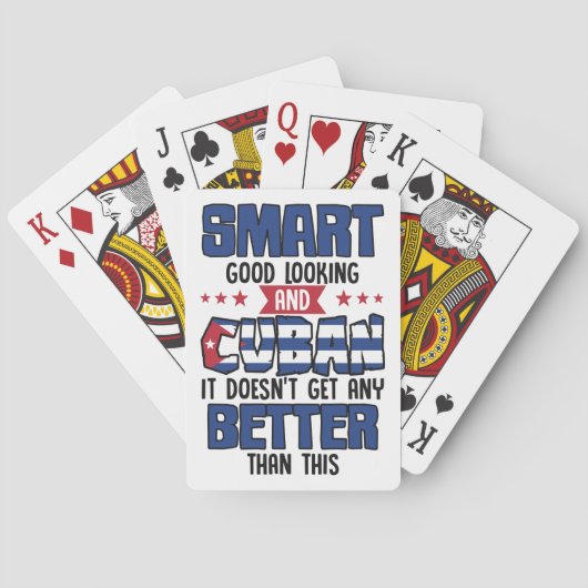 おもしろい引用文キューバ国旗の国籍 トランプ (裏面)