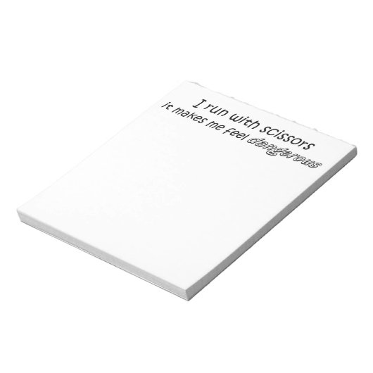 おもしろい引用文ギフトのノートパッユニーククのギフトアイディア ノートパッド (回転)