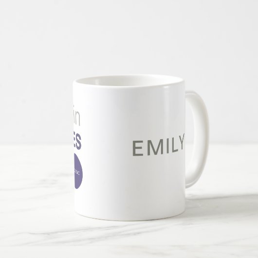 おもしろい引用文ギフト コーヒーマグカップ (正面右)