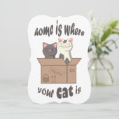 おもしろい引用文ホームは猫がいる場所 (スタンド正面)