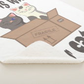 おもしろい引用文ホームは猫がいる場所 シェルパブランケット (3/4)