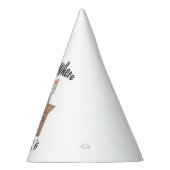 おもしろい引用文ホームは猫がいる場所 パーティーハット (右)