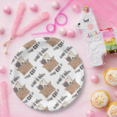 おもしろい引用文ホームは猫がいる場所 ペーパープレート (パーティー)