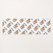 おもしろい引用文ホームは猫がいる場所 ヨガマット (裏面(横))