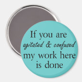 おもしろい引用文マグネットノベルティユーモアの贈り物 マグネット (正面/裏面)