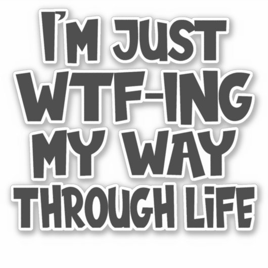 おもしろい引用文ライフことわざママパパ親 シール (正面)