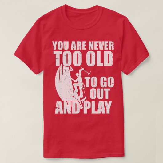 おもしろい引用文ロックアイス登山ボルダリングクライマー Tシャツ (デザイン正面)