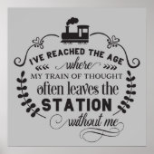 おもしろい引用文ワードアート ポスター (正面)