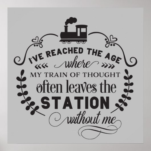 おもしろい引用文ワードアート ポスター (正面)