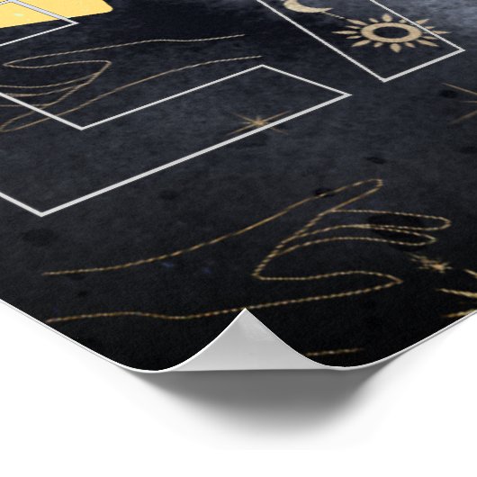 おもしろい引用文人間は存在しない宇宙テーマ ポスター (角)