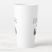 おもしろい引用文愛ラテク カフェラテマグ (正面)