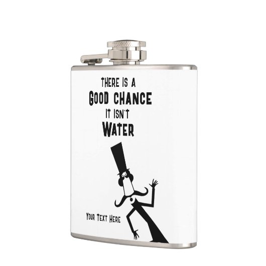 おもしろい引用文白黒ビニルフラスコ包まれたク フラスク (左)