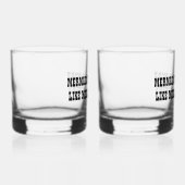 おもしろい引用文航海のウイスキーのスコッチグラス ウイスキーグラス (右)