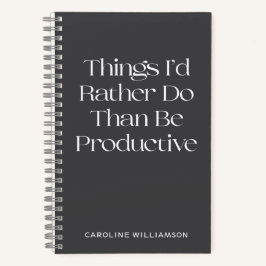 おもしろい引用文遅延パーソナライズされた処理 ノートブック