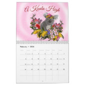 おもしろい引用文2023シックモダンパーソナルカレンダー カレンダー (2月 2026)