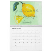 おもしろい引用文2023モダンシック カレンダー (2月 2027)