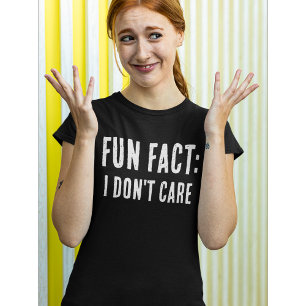 おもしろい引用文:おもしろい事実:私は気に Tシャツ