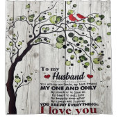 おもしろい引用文 |ご主人様へのプレゼント | シャワーカーテン (正面)