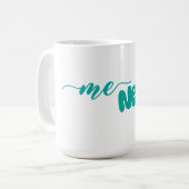 おもしろい引用文「コーヒーが必要」 コーヒーマグカップ (正面左)