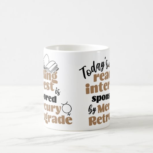 おもしろい引用文 コーヒーマグカップ (中央)