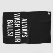 おもしろい引用文 ゴルフタオル (横)