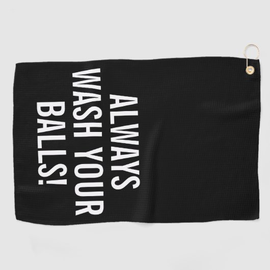 おもしろい引用文 ゴルフタオル (横)