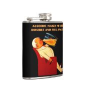 おもしろい引用文、ダブルを参照感じ独身の フラスク (右)