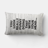 おもしろい引用文 ランバークッション (裏面)