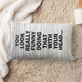 おもしろい引用文 ランバークッション (ブランケット)