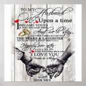 おもしろい引用文 |夫への贈り物 | ポスター (正面)