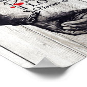 おもしろい引用文 |夫への贈り物 | ポスター (角)