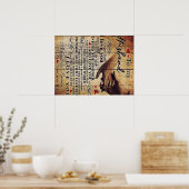 おもしろい引用文 |夫への贈り物 | ポスター (キッチン)