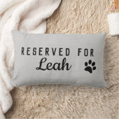 おもしろい引用文、犬枕装飾 ランバークッション (ブランケット)